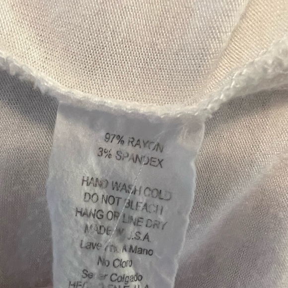 Lightweight cream open front cardigan with fringe detail - Picture 7 of 7